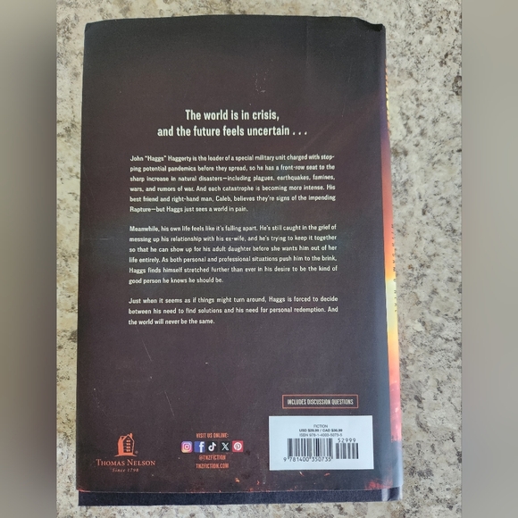 Vanished,  a fictional Christian hardback book by Dr. David Jeramiah - Picture 2 of 2